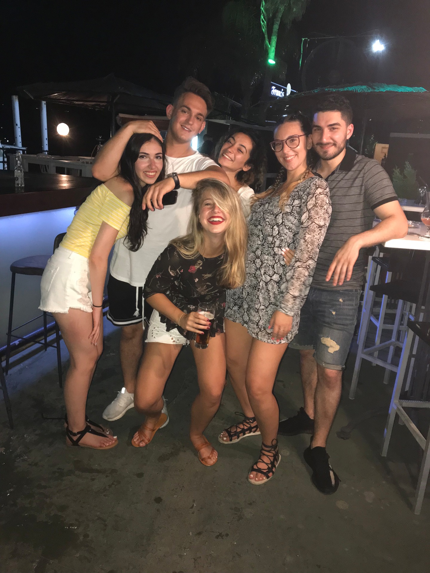 Group pic at Choco Bar